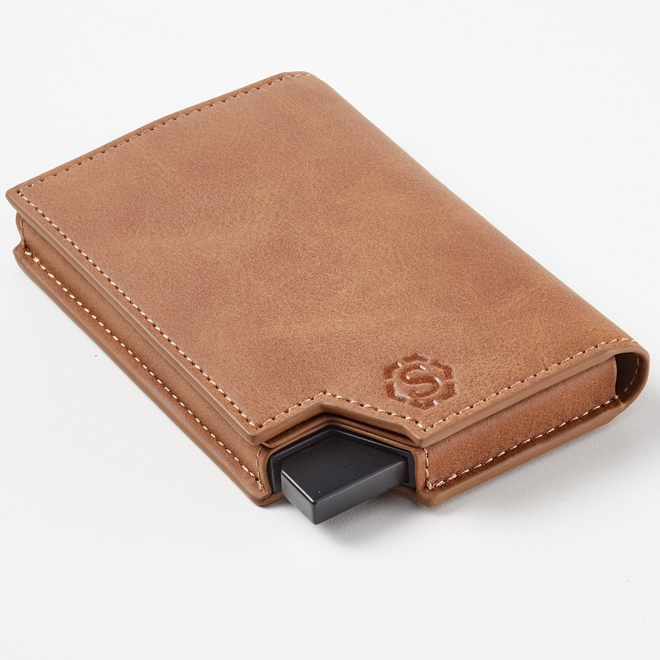 Deluxe Pasjeshouder Bruin + GPS Tracker