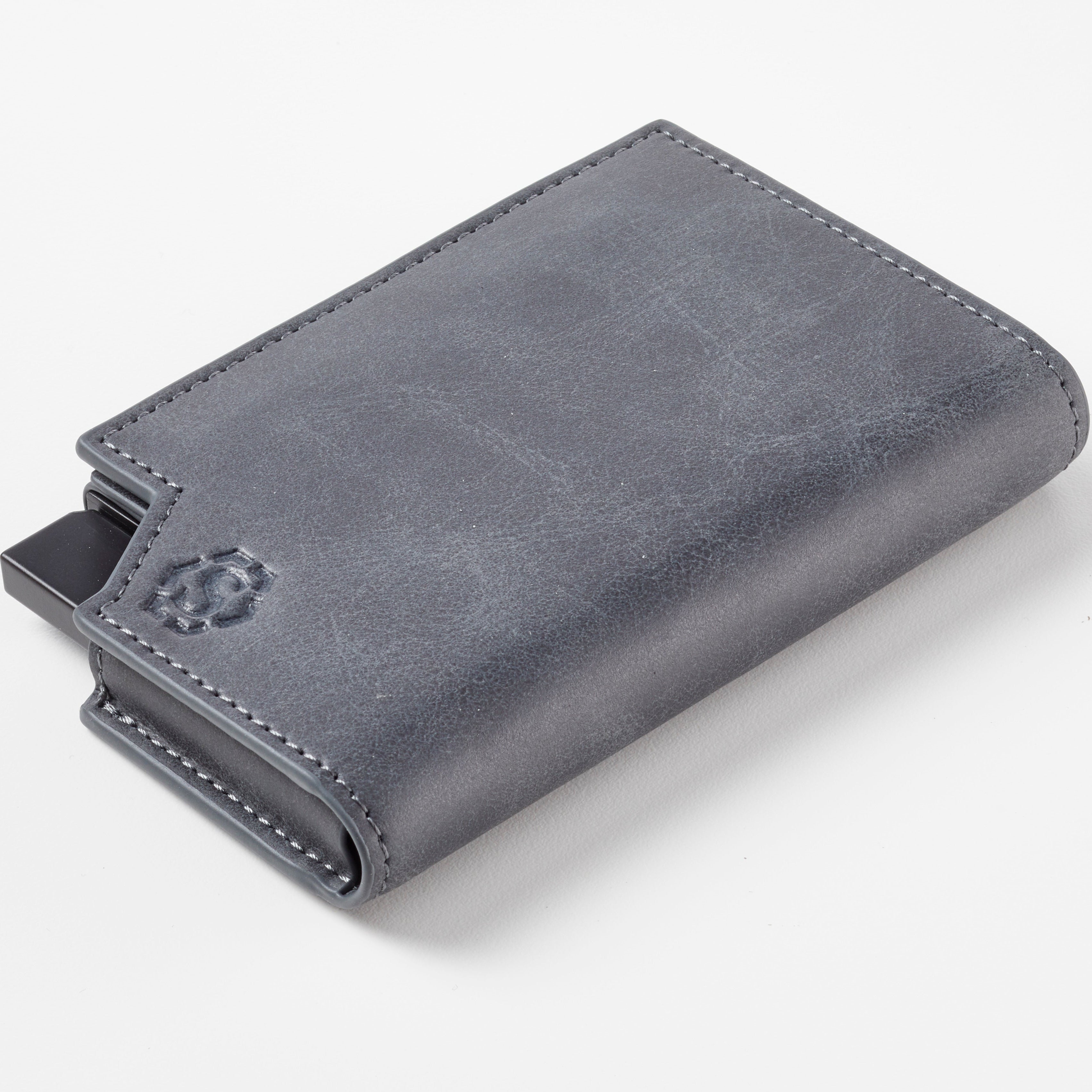 Deluxe Pasjeshouder Blauwgrijs