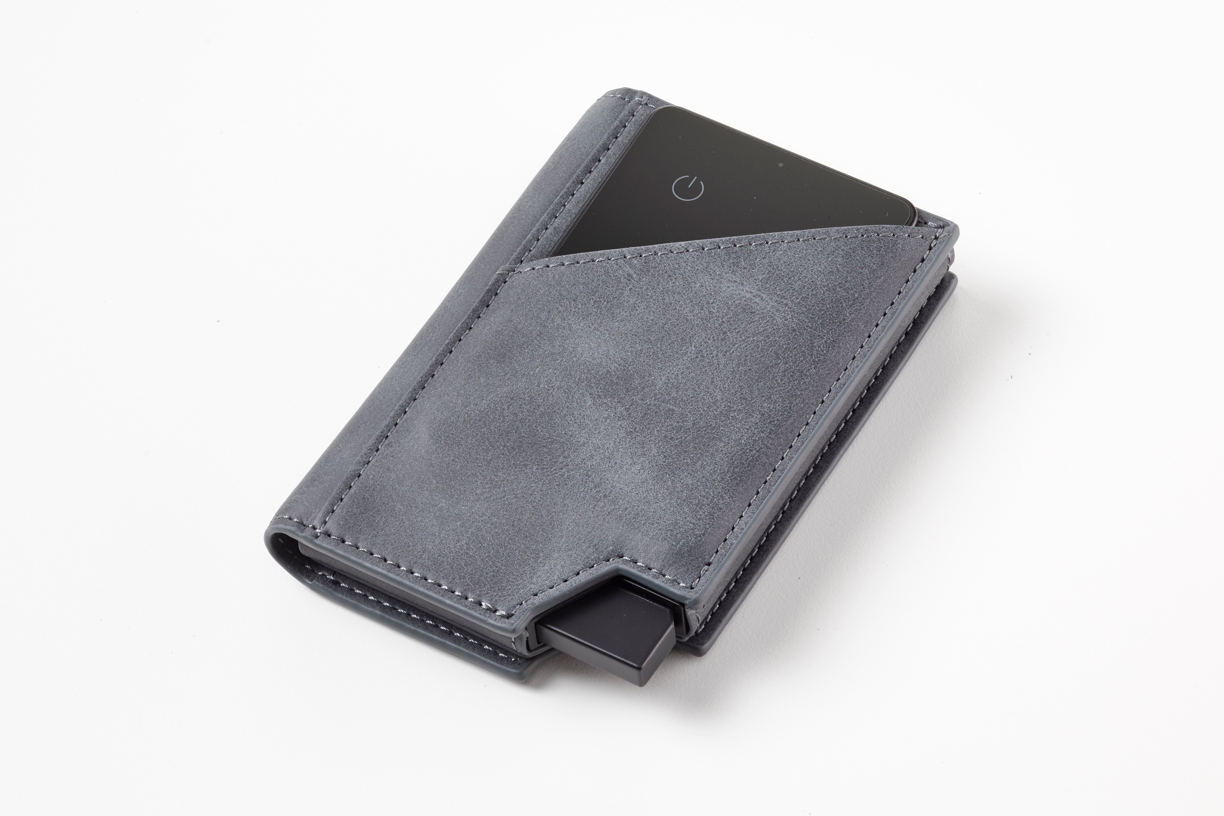 Deluxe Pasjeshouder Blauwgrijs