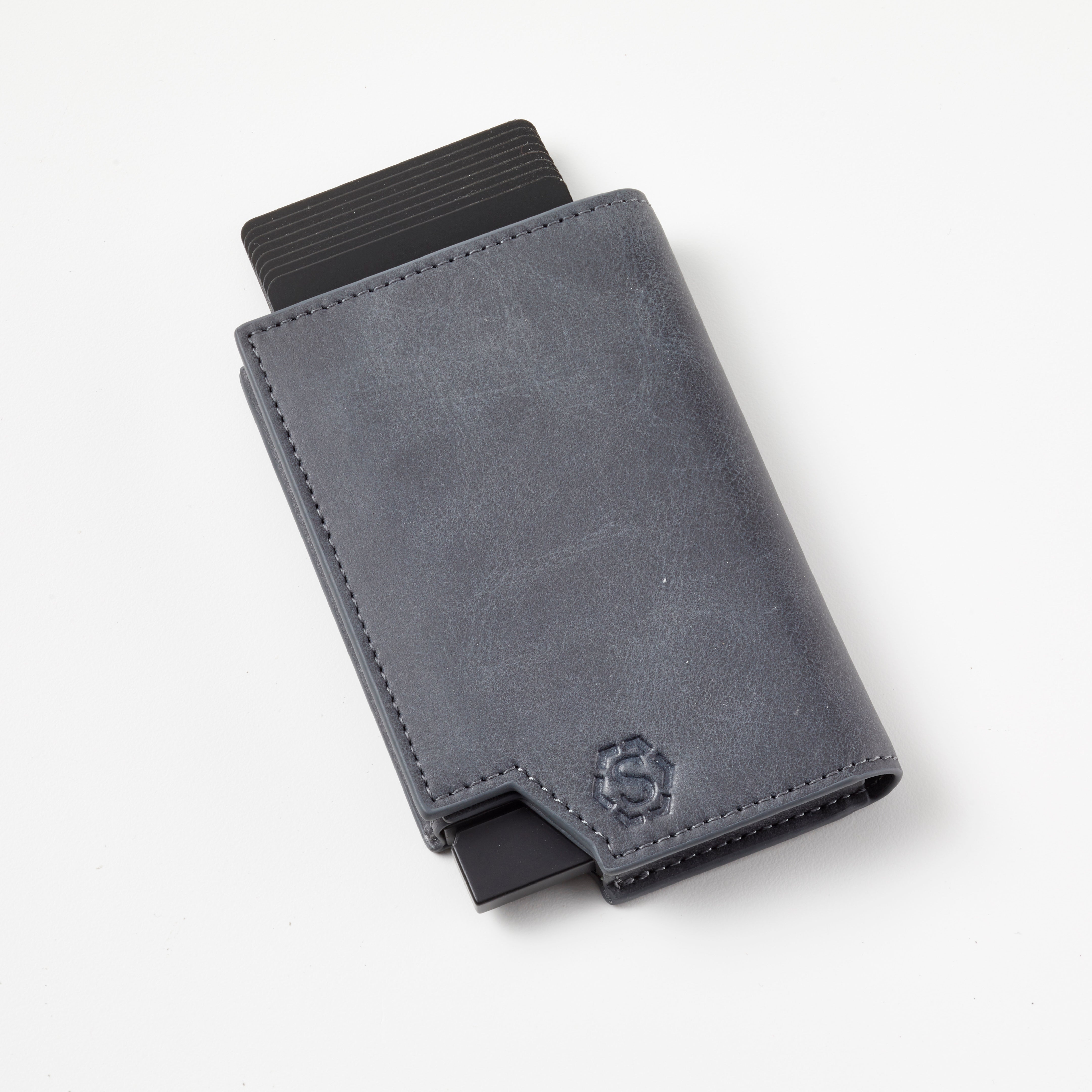 Deluxe Pasjeshouder Blauwgrijs