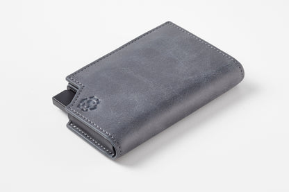 Deluxe Pasjeshouder Blauwgrijs