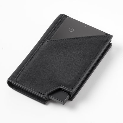 Deluxe Pasjeshouder Zwart + GPS Tracker