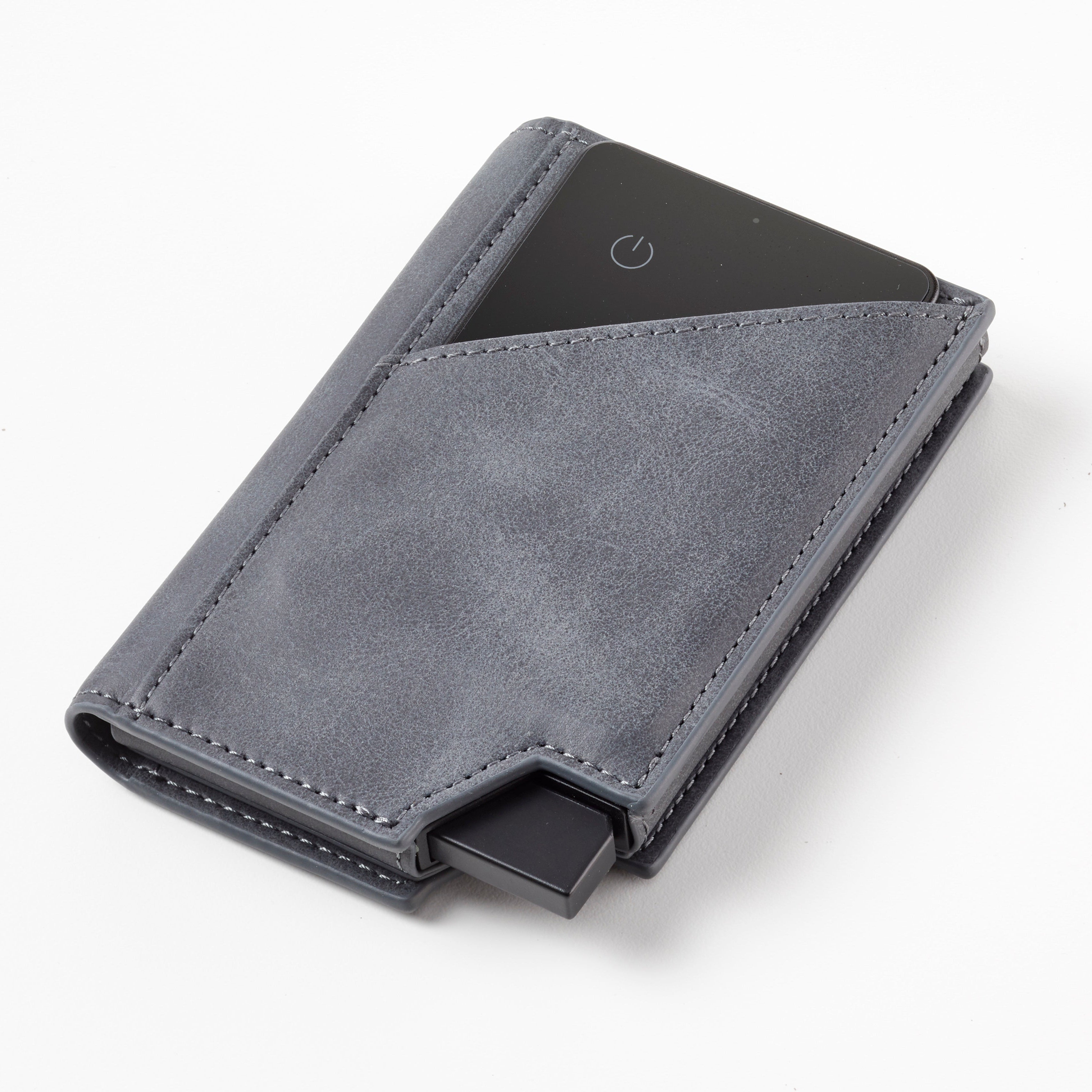 Deluxe Pasjeshouder Blauwgrijs