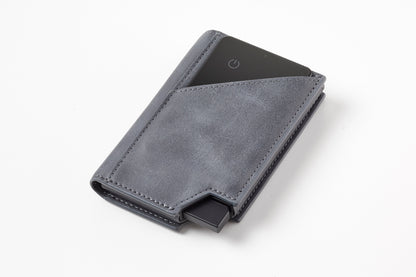 Deluxe Pasjeshouder Blauwgrijs