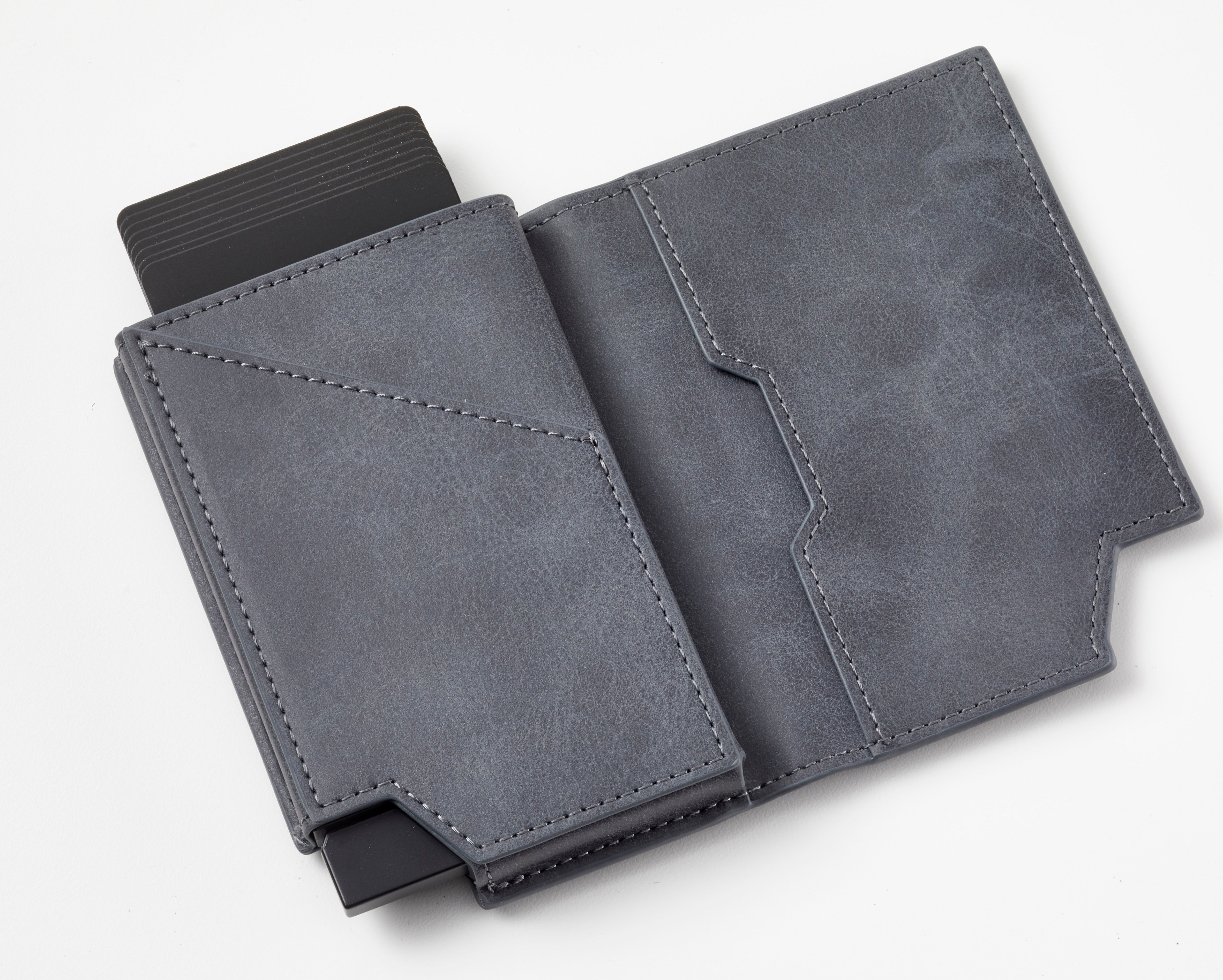 Deluxe Pasjeshouder Blauwgrijs
