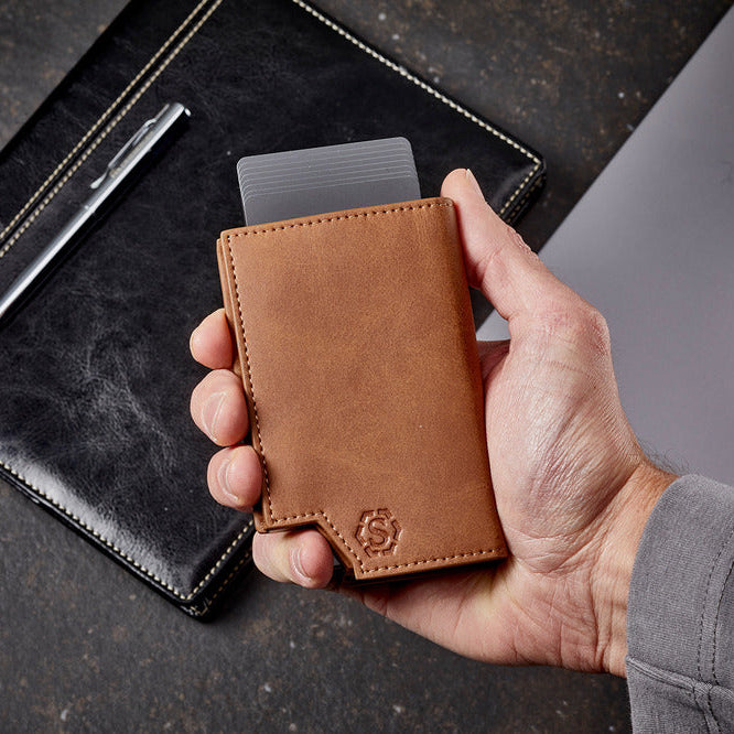 Deluxe Pasjeshouder Bruin