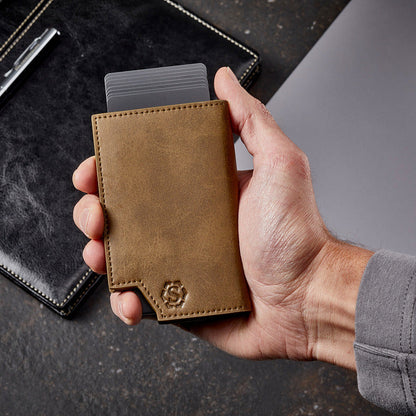 Deluxe Pasjeshouder Kaki