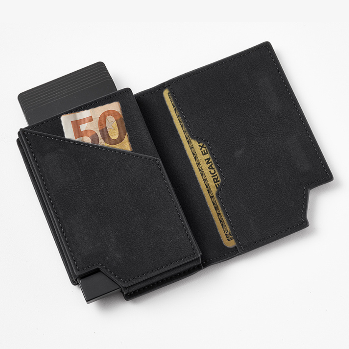 Deluxe Pasjeshouder Zwart